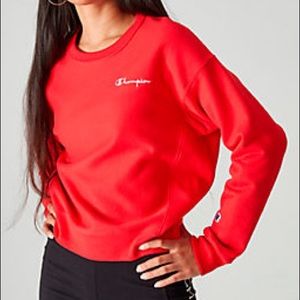 NWOT Red Champion Crewneck
